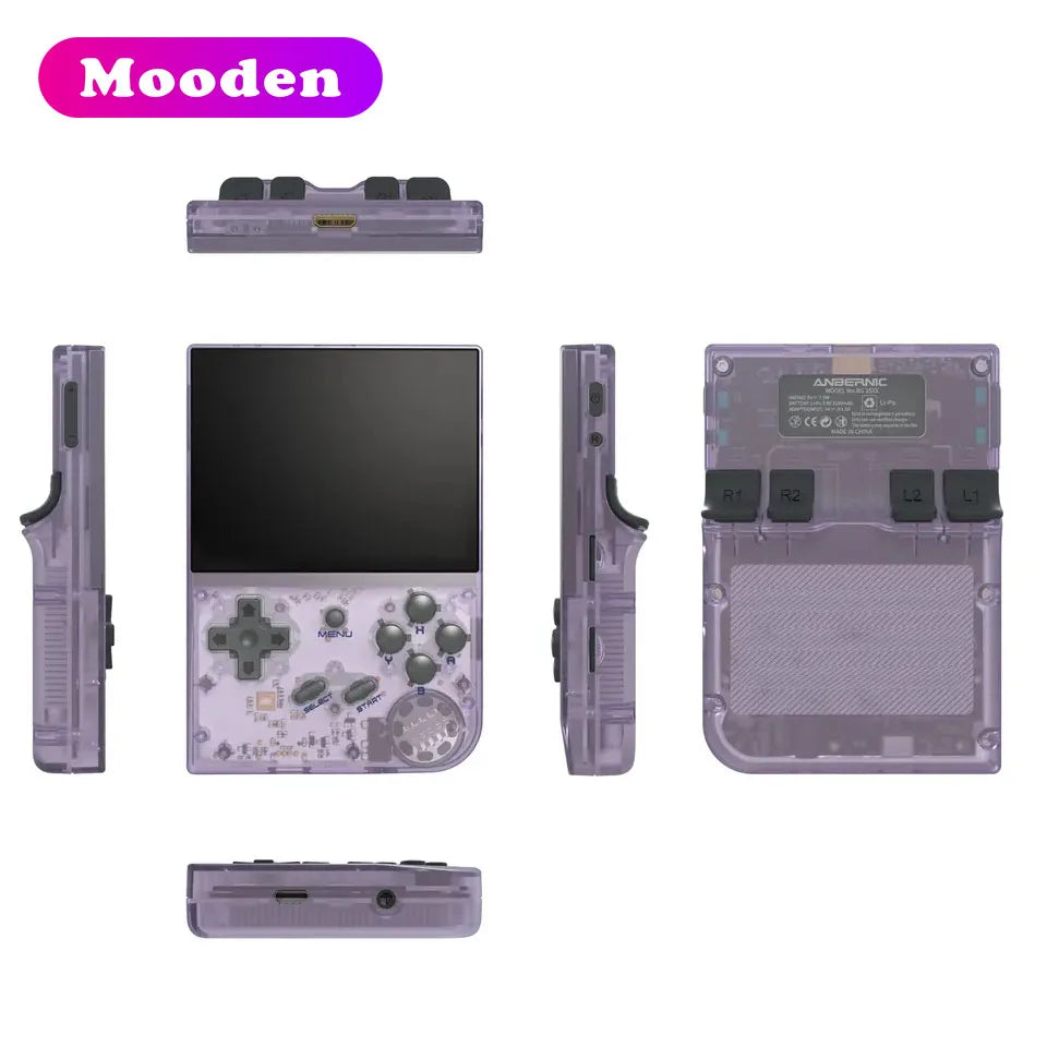 D RG35XX 3.5 Inch IPS Screen Portable Video Game Player Linux System 64GB Retro Classic Handheld Gaming Console