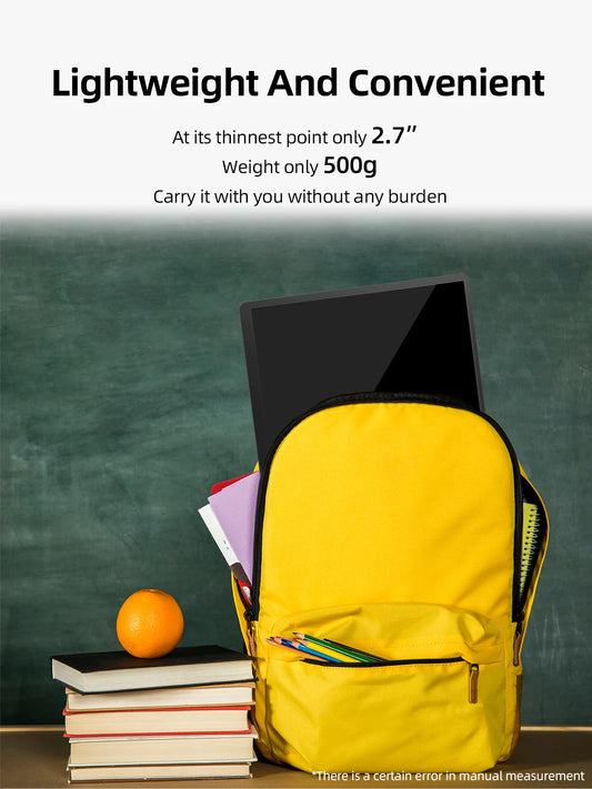 ZSUS 2160*1440 14-inch 2K Portable Monitor 60HZ For Laptop XBox PS4 / 5 Switch TV Box Cell Phone PC Extension Mobile