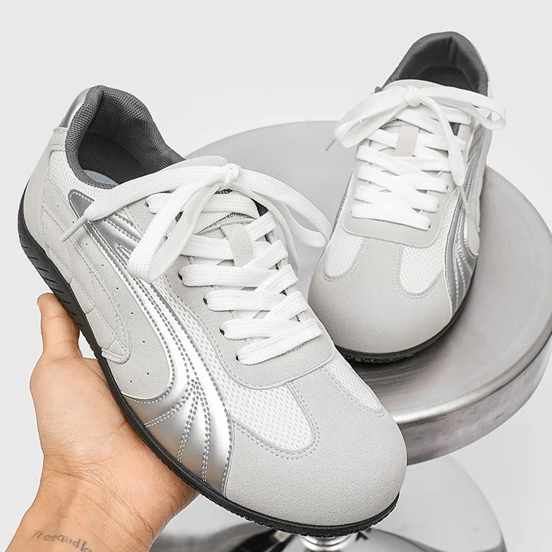 Brand Fashion Red Sneakers Men Low Top Men's Designer Shoes Street Hip Hop Sneakers Men Breathable Flat Men Running Shoes Sports