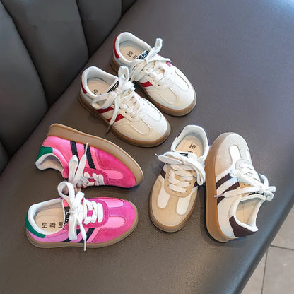 Children Running Sneakers Casual Shoes Boys Girls Children Casual Shoes  Basketball Style Footwear Skateboarding Shoes for Kids