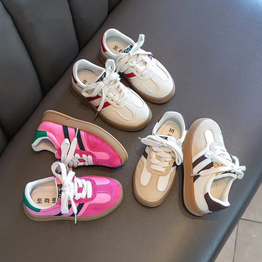 Children Running Sneakers Casual Shoes Boys Girls Children Casual Shoes  Basketball Style Footwear Skateboarding Shoes for Kids