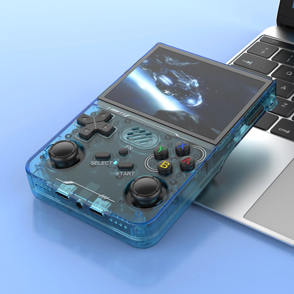 R36XX Handheld Console with 3000mAh Battery  Wireless Connection Handheld Gaming Device with Dual Antennas