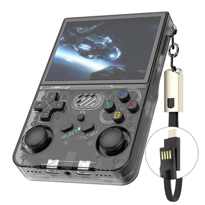 R36XX Handheld Console with 3000mAh Battery  Wireless Connection Handheld Gaming Device with Dual Antennas