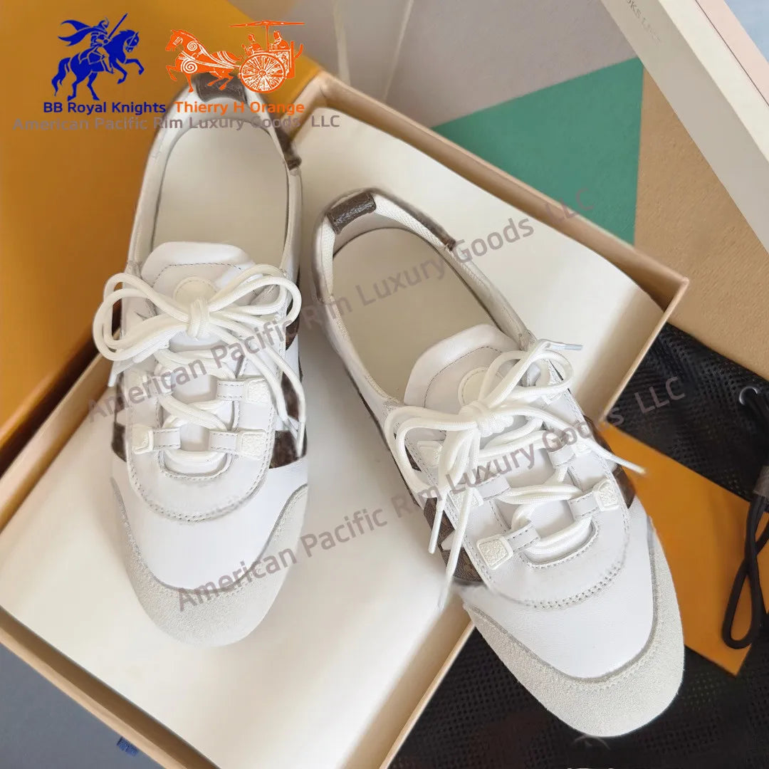 Sneakerina Series Couples' Shoes Ballet Sneakers Dexter Shoes Casual Flat Shoes Suede Cow Leather Sneakers Lace-Up