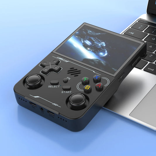 R36XX Handheld Console with 3000mAh Battery  Wireless Connection Handheld Gaming Device with Dual Antennas