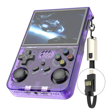 R36XX Handheld Console with 3000mAh Battery  Wireless Connection Handheld Gaming Device with Dual Antennas