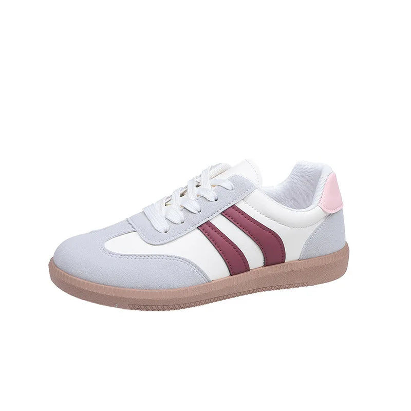 2025 Autumn Winter Retro Forrest Gump Korean Style Casual Running Shoes New Export White Lace-Up Sports Shoes Fashion Trend
