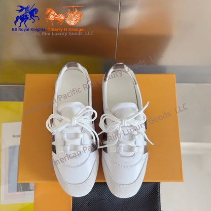 Genuine Goods Sneakerina Series Couples' Shoes Ballet Sneakers Dexter Shoes Casual Flat Shoes Suede Cow Leather Sneakers Lace-Up