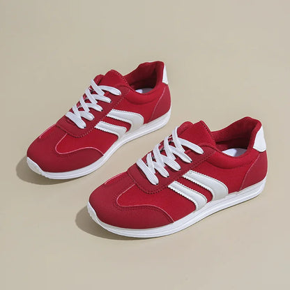 Xuanhui Spring New Fashion Korean Soft Sole Sports Leisure Student Running Shoes Casual Shoes Sneakers for Women