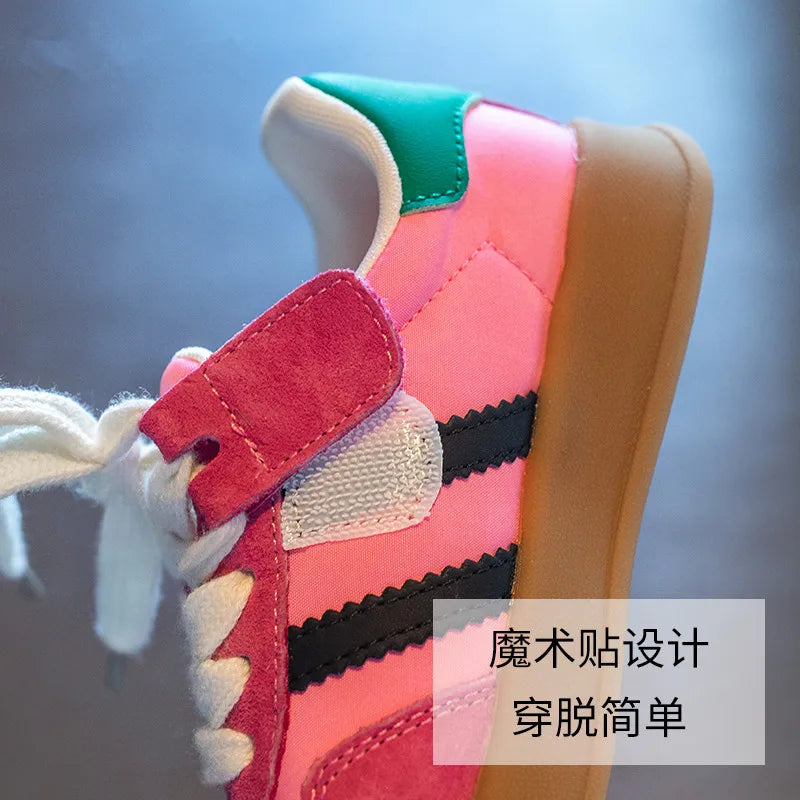 Children Running Sneakers Casual Shoes Boys Girls Children Casual Shoes  Basketball Style Footwear Skateboarding Shoes for Kids