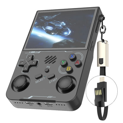 R36XX Handheld Console with 3000mAh Battery  Wireless Connection Handheld Gaming Device with Dual Antennas