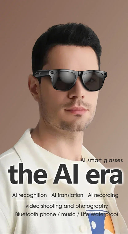 Xiaomi 6K HD AI Smart Glasses Multifunctional Camera Chatgpt Bluetooth Call Voice Assistant Music Player AI Translation Glasses