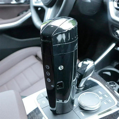 12V / 24V Stainless Steel Car Heating Intelligent Mug With Temperature Control Mug LED Display Temperature Coffee Tea Milk 400ML