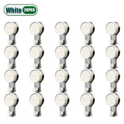 1-30PCS Suction Cup Hook Reusable Stronge Vacuum Bathroom Suction Cup Hooks Waterproof Towel Rack Clothes Hanger Hook Accessor