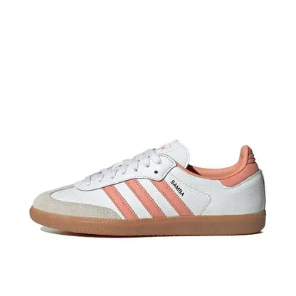 Adidas Originals Samba OG Skateboarding Shoes High-Quality Fabric Natural Rubber Odor-Resistant Stylish And Comfortable