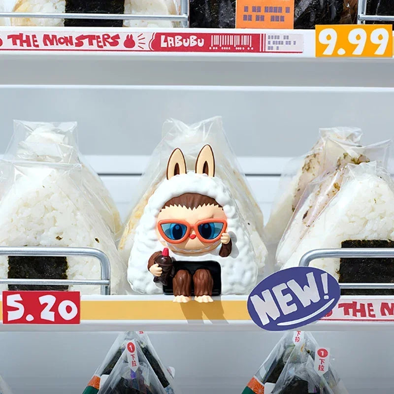 POPMART THE MONSTERS WACKY MART Series Blind Box Anime Action Figure Guess Bag Ornament Figurines Home Decor Dolls Model Girls