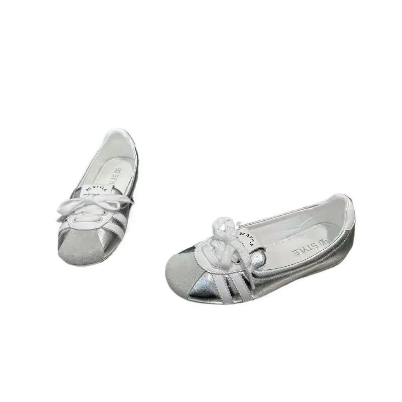 Mesh Low Heel Fashion Sneakers Lace-up Low Heel Women's Shoes on Sale 2024 High Quality Mixed Colors Women's Vulcanize Shoes