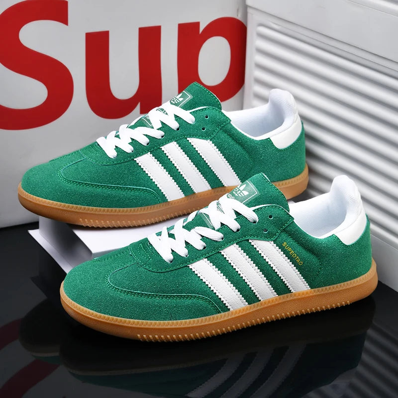 Classic retro red anti slip comfortable low cut men's and women's board shoes casual sports shoes