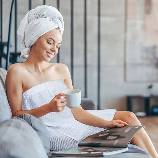 Women's Bath Towel Microfibre Women's Bath Skirt Quick-drying Chest Wipe Bathrobe Spa Gym Pool Travelling Bath Towel
