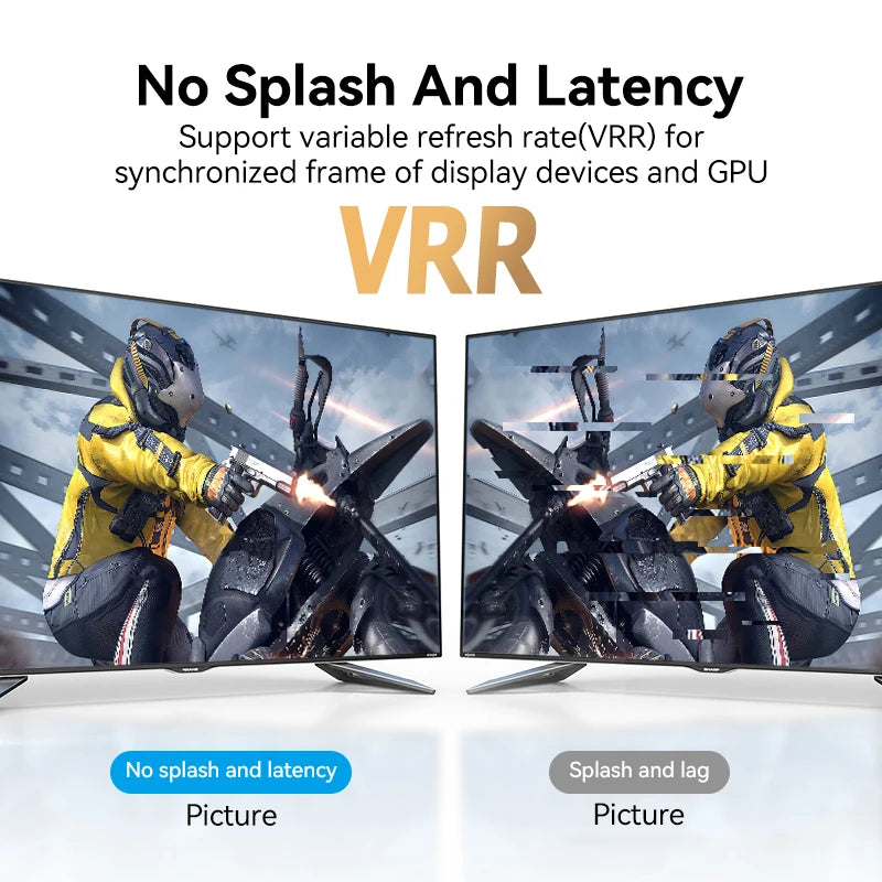 Vention HDMI-Compatible 2.1 Cable 8K/60Hz 4K/120Hz for Xiaomi Mi Box PS5 Dolby Vision 48Gbps HDMI-Compatible 8K HDMI 2.1 Cable