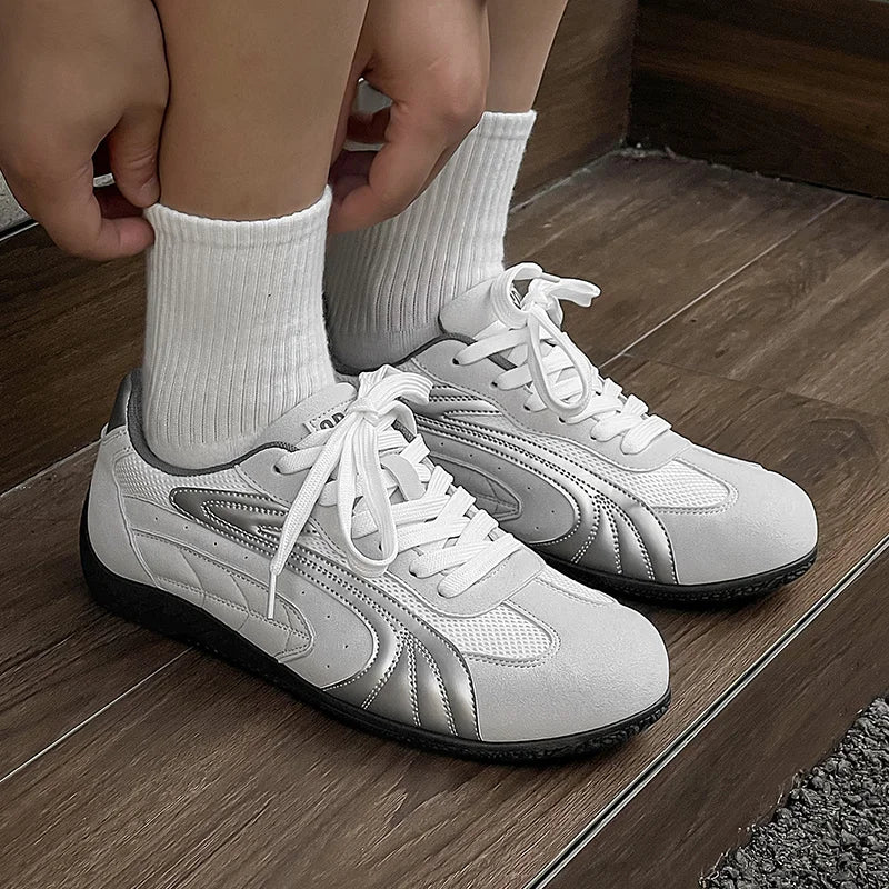 Brand Fashion Red Sneakers Men Low Top Men's Designer Shoes Street Hip Hop Sneakers Men Breathable Flat Men Running Shoes Sports
