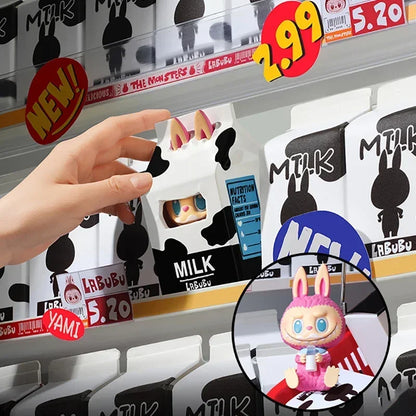 POPMART THE MONSTERS WACKY MART Series Blind Box Anime Action Figure Guess Bag Ornament Figurines Home Decor Dolls Model Girls