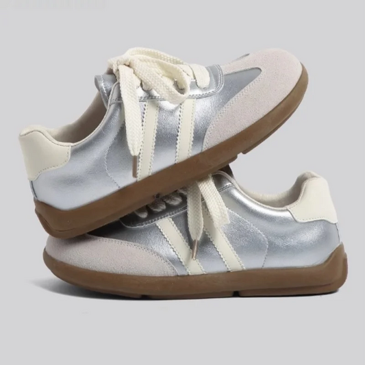 Women's Shoes Spring New Fashion Casual Shoes College Style Wide Toe Soft Comfortable Flat Shoes Outdoor Casual Sports Shoes2025