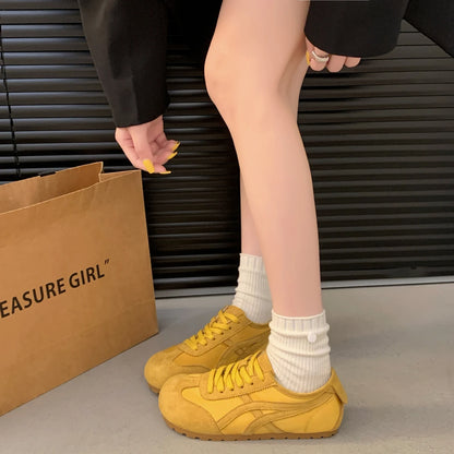 Women Sneakers Fashion Casual Flat Vulcanize Shoes Ladies Outdoor Walking Sneakers Women Comfortable Classical Designer Shoes