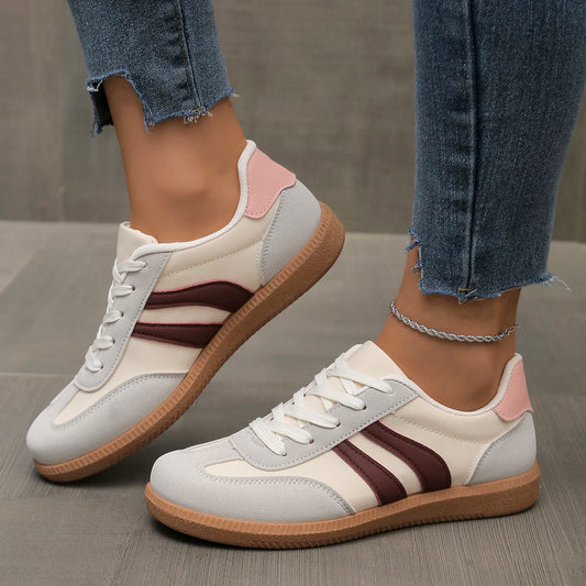 Womens Sneakers 2025 Spring New Luxury Flat Loafers Comfortable Slip on Soft Female Sneakers Lightweight Outdoor Shoes for Women