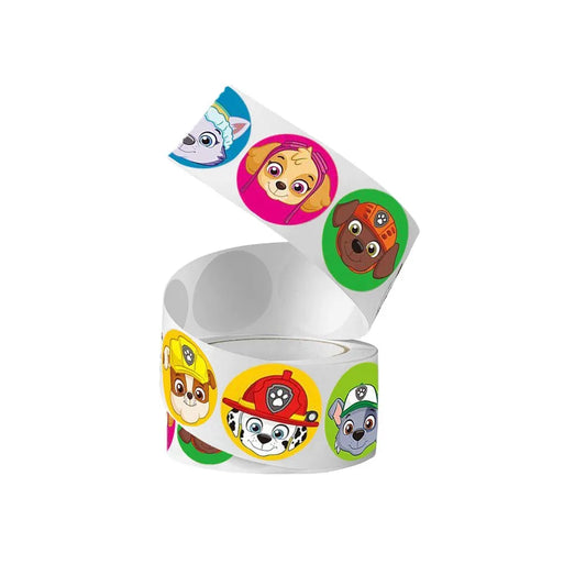 New 500PCS Paw Patrol Children's Cartoon Stickers Cute Kids Stationery Supplies School Teacher Supplies Reward Sticker Toys Gift