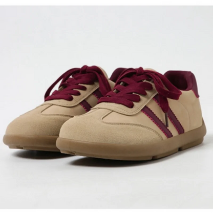 Women's Shoes Spring New Fashion Casual Shoes College Style Wide Toe Soft Comfortable Flat Shoes Outdoor Casual Sports Shoes2025