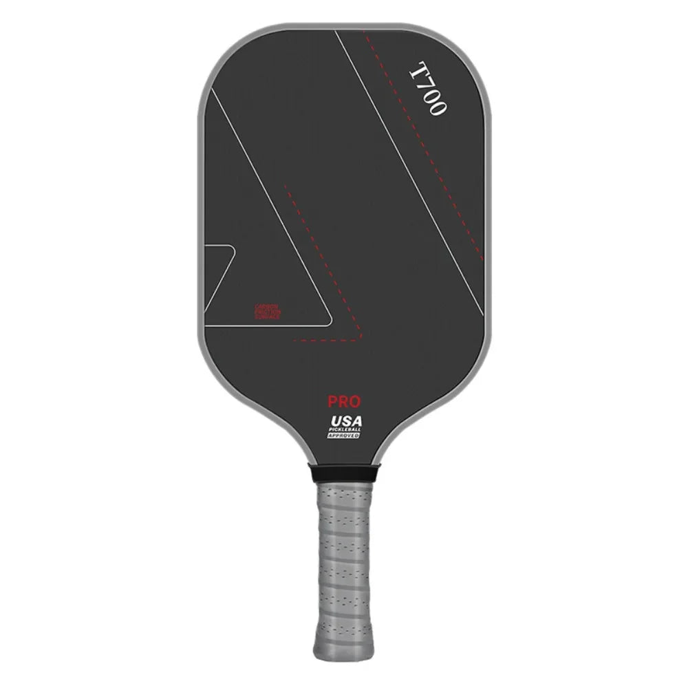 T700 Pickleball Paddle Carbon Fiber USAPA Approved Pickle Ball Paddle Lightweight Frosted Surface Professional Game Supplies