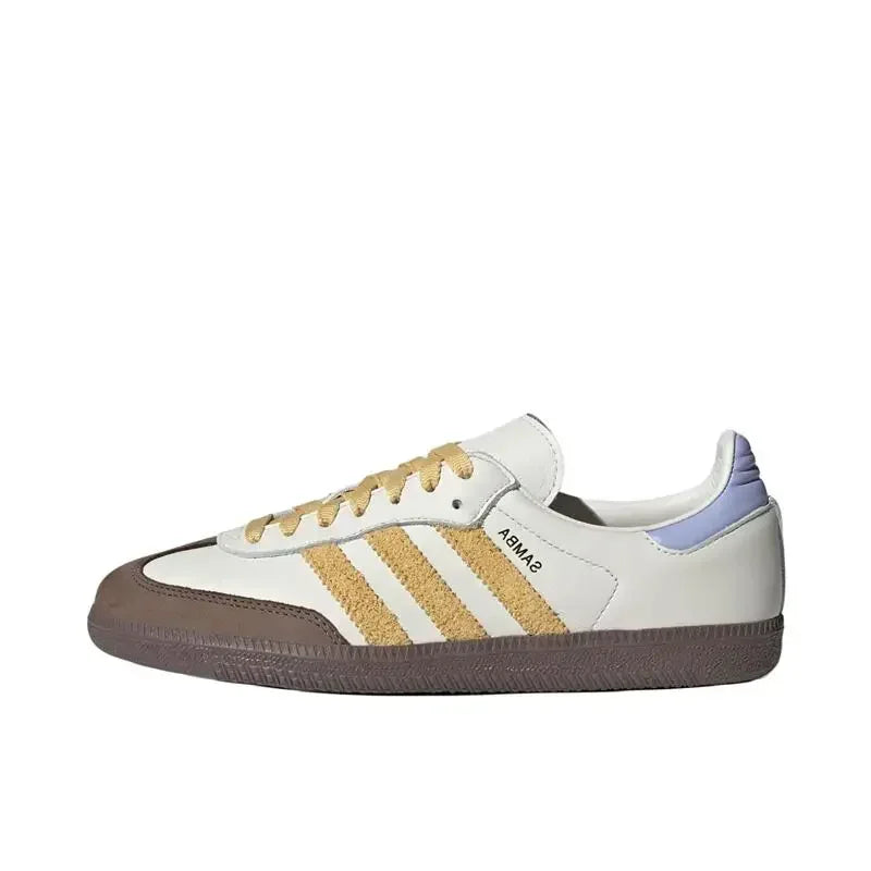 Adidas Originals Samba OG Skateboarding Shoes High-Quality Fabric Natural Rubber Odor-Resistant Stylish And Comfortable