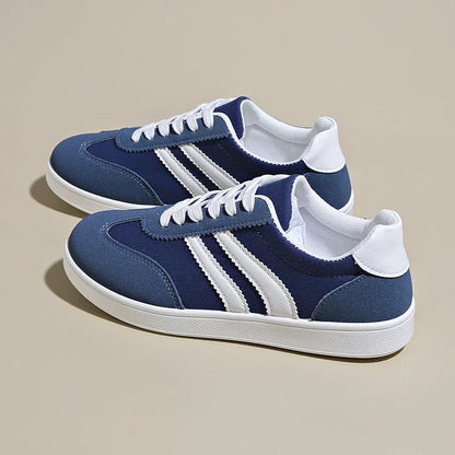 Women Tennis Sneakers Flats Ladies Fashion Mixed Colors Lace-up Vulcanized Shoes Spring Autumn Woman Outdoor Trainers Footwear