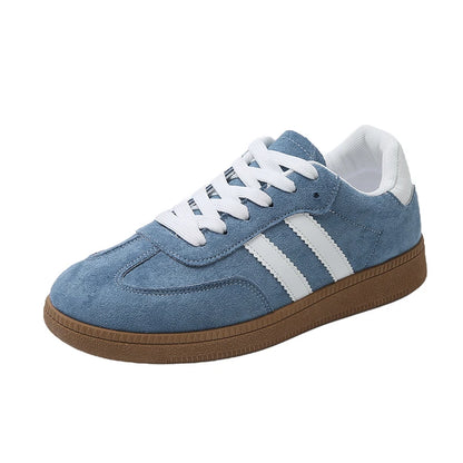 Women Tennis Sneakers Flats Ladies Fashion Mixed Colors Lace-up Vulcanized Shoes Spring Autumn Woman Outdoor Trainers Footwear