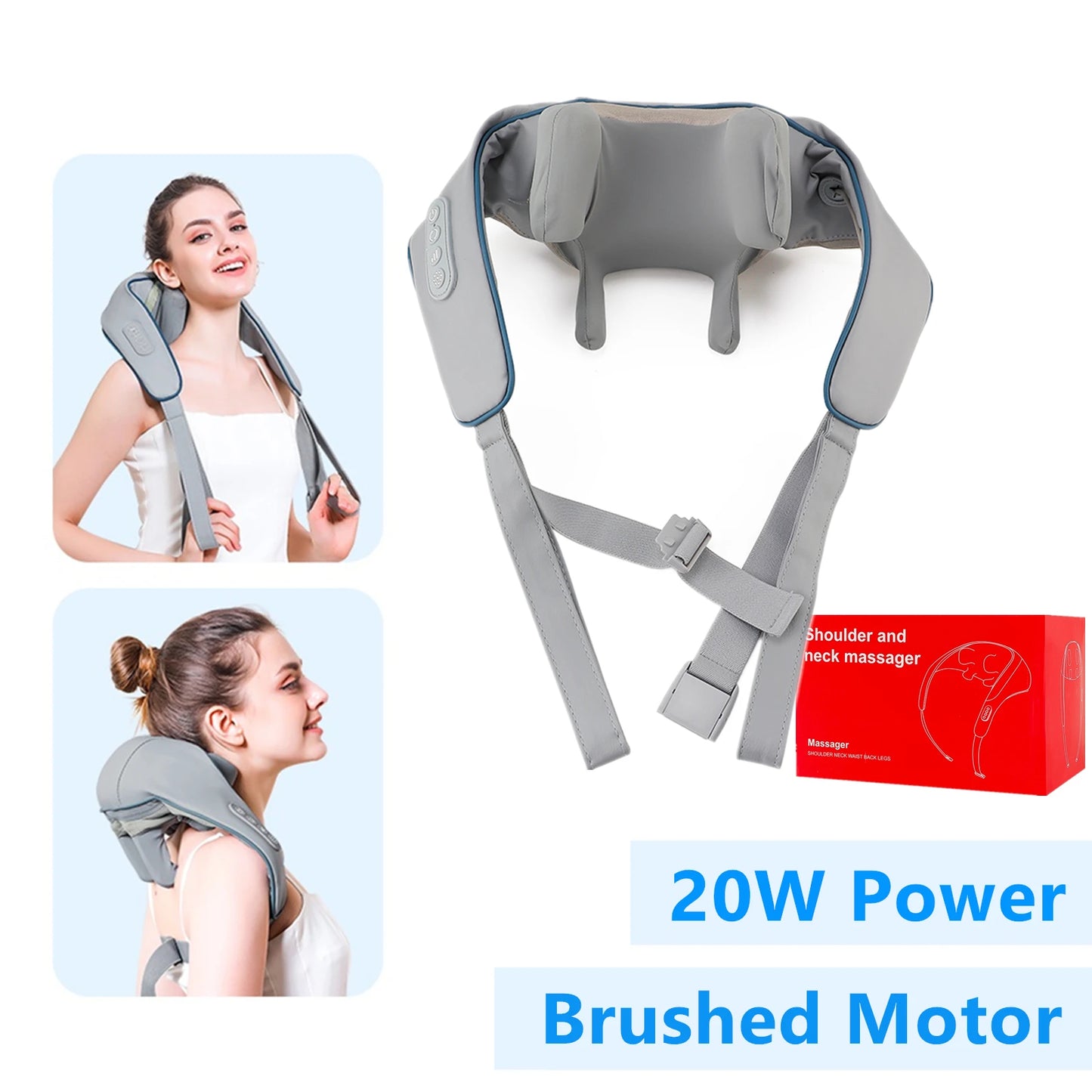 Manual Wooden Massage Roller Hand Push Handheld Body Massage Tool Full-body Household Trigger Point Massager Face Shoulder Neck