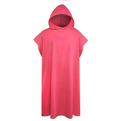 Quick-drying Changing Robe Quick Dry Bathrobe Hooded Absorbent Bath Towel Swimming & Fitness Super Absorbent Bathrobe