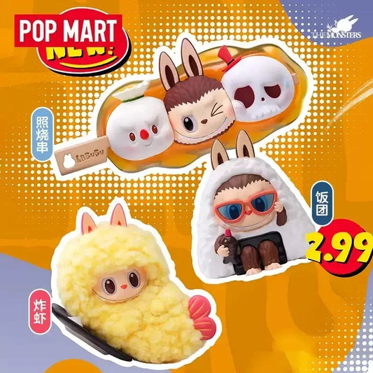 POPMART THE MONSTERS WACKY MART Series Blind Box Anime Action Figure Guess Bag Ornament Figurines Home Decor Dolls Model Girls