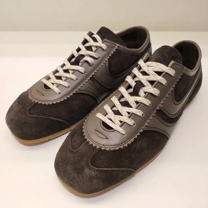 Real Leather German Training Shoes Women's Four Seasons 2025 Fashion Retro Crash Training Running Shoes Forrest Gump Shoes Women
