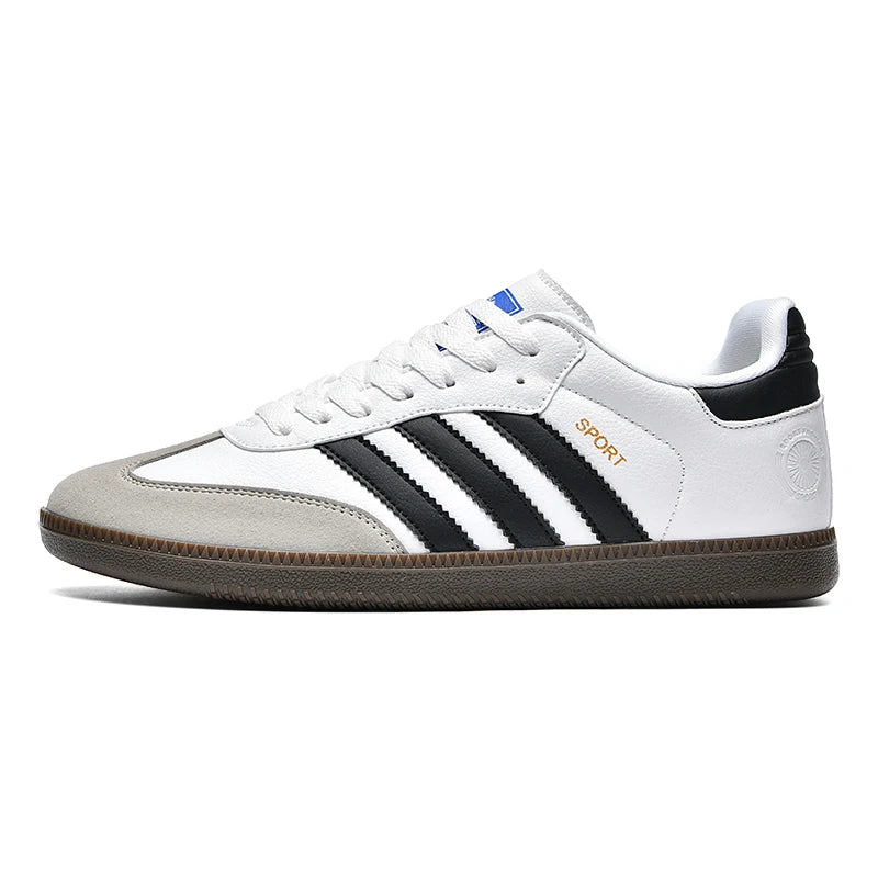 Classic Unisex Sneakers Leather Flat Breathabke Comfortable Walking Shoes Couple Casual Sports Skate Shoes for Men Women