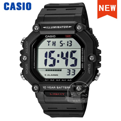 Casio Men's Sport Watch Versatile Fashion Digital Display Water Resistant Strap Timepiece AE-1600H-