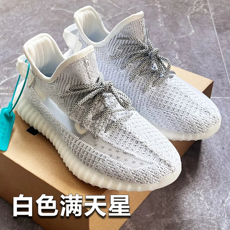 New Coconut 350 men's shoes, Starry sky sports shoes, breathable, shock-absorbing and casual running shoes for women
