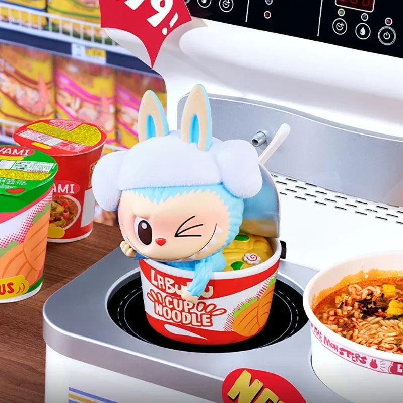 POPMART THE MONSTERS WACKY MART Series Blind Box Anime Action Figure Guess Bag Ornament Figurines Home Decor Dolls Model Girls