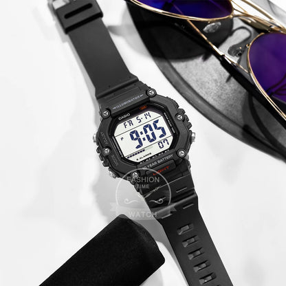 Casio Men's Sport Watch Versatile Fashion Digital Display Water Resistant Strap Timepiece AE-1600H-