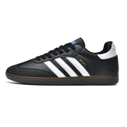Classic Unisex Sneakers Leather Flat Breathabke Comfortable Walking Shoes Couple Casual Sports Skate Shoes for Men Women
