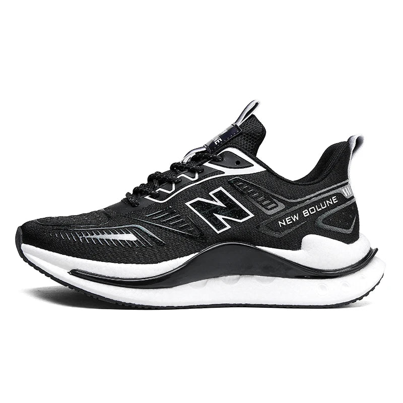 Running Shoes Men Women Breathable Flat Comfortable Non-Slip Soft Platform Casual Sports Shoes Mesh Trendy Sneakers Man