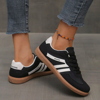 Womens Sneakers 2025 Spring New Luxury Flat Loafers Comfortable Slip on Soft Female Sneakers Lightweight Outdoor Shoes for Women