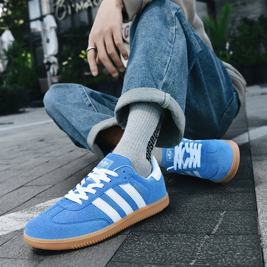 Summer Men's low-top Shoes New Korean Style All-match White Shoes Flat Sneakers Men's Trendy Sports Casual Shoes Breathable