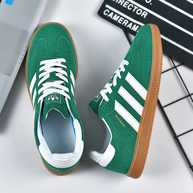 Summer Men's low-top Shoes New Korean Style All-match White Shoes Flat Sneakers Men's Trendy Sports Casual Shoes Breathable