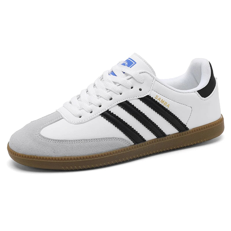 2025 New autumn three-bar training shoes men's retro low-top casual board shoes women's student anti-slip sports shoes